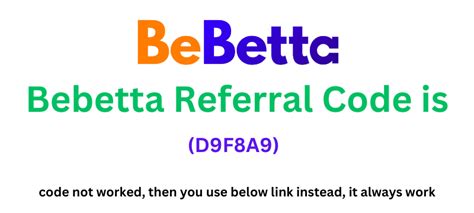 Claim Your bebetta referral code free today in 2026