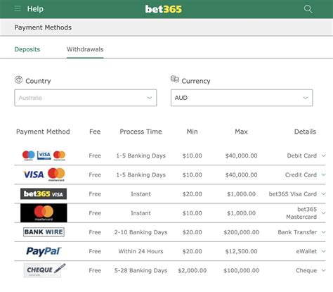 bet365 withdrawal